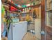 Laundry room featuring a washer, dryer, and ample storage space at 1085 Indigo Rd, Ormond Beach, FL 32174