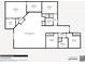 Detailed floor plan featuring dimensions of bedrooms, bathrooms, and living spaces at 112 Tuscany Bend St, Daytona Beach, FL 32117