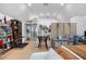 Open-concept living area with abundant natural light, wood floors, and tasteful furnishings at 1620 20Th St, Orange City, FL 32763