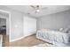 Comfortable bedroom features spacious closet and ample natural light at 1734 Magnolia Ave, Deland, FL 32724