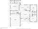 An example floor plan of this home with labels for the different rooms and features at 1734 Magnolia Ave, Deland, FL 32724