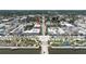 This aerial perspective captures the building's prime location and the lively streetscapes surrounding it at 208 Wall St # 204, Daytona Beach, FL 32114