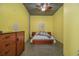 Stylish bedroom features a comfortable bed and ample natural light at 208 Wall St # 204, Daytona Beach, FL 32114