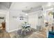 Cozy dining space featuring a quaint table setting and ample storage at 2163 Fireside Rd, Deltona, FL 32738