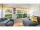 Comfortable living room showcasing bright windows and stylish decor at 2163 Fireside Rd, Deltona, FL 32738