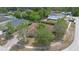 A tranquil aerial view of a well-maintained single Gathering home nestled among mature trees at 2478 Unionville Dr, Deltona, FL 32725