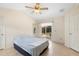 Bedroom featuring sliding glass doors leading to an outdoor space at 2478 Unionville Dr, Deltona, FL 32725