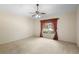 Bedroom featuring carpet flooring, neutral walls, and a ceiling fan at 2478 Unionville Dr, Deltona, FL 32725