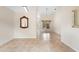 Living room featuring tile flooring, a chandelier, and natural light at 2478 Unionville Dr, Deltona, FL 32725