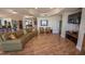 Large common area with plush seating, a TV and a spacious design at 2515 S Atlantic Ave # 203, Daytona Beach, FL 32118