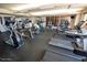 Community gym with weight machines, ellipticals, and treadmills at 2515 S Atlantic Ave # 203, Daytona Beach, FL 32118
