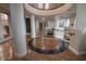 Beautiful lobby with ornate tiled flooring, grand pillars and decorative trim at 2515 S Atlantic Ave # 203, Daytona Beach, FL 32118