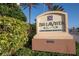 BellaVista condominium sign with building address at 2515 S Atlantic Ave # 203, Daytona Beach, FL 32118