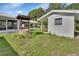 Spacious backyard featuring a well and covered sitting area at 2676 Palm Terrace St, Deland, FL 32720