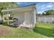 Exterior of the backyard shed featuring a grill at 2676 Palm Terrace St, Deland, FL 32720
