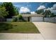 Charming single-Gathering home with a well-manicured lawn and a spacious two car garage at 3013 Hunkin Cir, Deltona, FL 32738