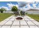 Stylish outdoor fire pit area with seating, perfect for gatherings and enjoying the backyard at 3810 Arboreal Ct, Deland, FL 32724