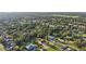 Expansive aerial view showing the home's location within a private setting at 5759 Dogwood Rd, Port Orange, FL 32127