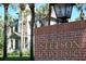 Welcome to Stetson University, a beautiful campus with stately buildings and lush greenery, and a sign with brick columns at 600 N Boundary Ave # 420, Deland, FL 32720
