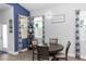 Charming dining area with modern chandelier and stylish decor at 614 Becklow St, Debary, FL 32713
