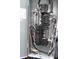 Close up view of the updated electrical panel featuring a new wiring system at 615 Weber Ave, Daytona Beach, FL 32114