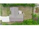 Aerial view of the home and backyard at 685 N Firwood Dr, Deltona, FL 32725