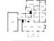 Floor plan with labeled rooms including the kitchen, bedrooms, and bathrooms at 710 W May St, Deland, FL 32720