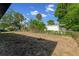 Spacious backyard with chain-link fence and foliage at 916 Kathy St, Daytona Beach, FL 32114