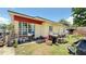 View of the backyard with various items at 1025 Persian St, Deltona, FL 32725