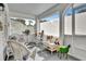 Bright and airy sunroom with plenty of seating and natural light at 1056 Stevens St, Lake Helen, FL 32744