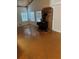Spacious living room with a wood burning stove at 110 Amigos Rd, Debary, FL 32713