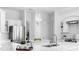 This spacious kitchen features stainless steel appliances, subway tile backsplash, and plenty of counter space at 1155 Taylor E Rd, Deland, FL 32724