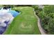 Picturesque golf course featuring lush green fairways and scenic water hazards at 1329 Sunningdale Ln, Ormond Beach, FL 32174