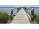 Wooden dock surrounded by water and greenery, leading out into a calm body of water at 182 Grove St, Ormond Beach, FL 32174