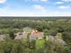 Expansive lush property near a lush green forest, a view from above at 19 Tomoka Cove Way, Ormond Beach, FL 32174