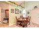 Inviting dining area with decorative accents and comfortable seating arrangement at 198 Heather Lane Dr, Deltona, FL 32738
