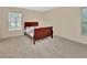 Bedroom with neutral carpet, walls and natural light with window at 28045 Poinsettia Ave, Paisley, FL 32767