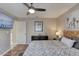 Cozy bedroom with mounted TV and tasteful decor at 3 Sea Dance Ter, Ormond Beach, FL 32176
