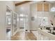 Inviting foyer with high ceilings, open layout, and modern decor at 3 Sea Dance Ter, Ormond Beach, FL 32176