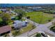 An aerial view showcases the home, its location, and the nearby community amenities at 302 Lafayette St, Port Orange, FL 32127
