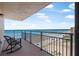 Relax on the balcony with ocean views and refreshing sea breezes at 3051 S Atlantic Ave # 1003, Daytona Beach, FL 32118