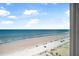 Unobstructed ocean views from the condo window at 3051 S Atlantic Ave # 1003, Daytona Beach, FL 32118