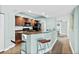 Bright kitchen with granite countertops and stainless steel appliances at 3315 S Atlantic Ave # 1605, Daytona Beach Shores, FL 32118