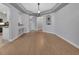 Open concept living area with recessed lighting and hardwood floors at 424 Luna Bella Ln # 330, New Smyrna Beach, FL 32168