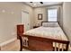 Relaxing bedroom with a ceiling fan, neutral walls and a view of the window at 508 Morgan Wood Dr, Deland, FL 32724