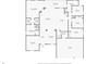 Detailed floor plan featuring the layout of the living spaces, bedrooms, and bathrooms of this comfortable home at 508 Morgan Wood Dr, Deland, FL 32724