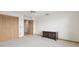 A carpeted bedroom features a ceiling fan, closet, and wood dresser at 510 Sandy Bluff Trl, Deland, FL 32724