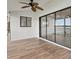 Screened patio with tile floor and sliding glass doors at 510 Sandy Bluff Trl, Deland, FL 32724