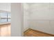 Spacious walk-in closet featuring ample shelving for organized storage at 510 Sandy Bluff Trl, Deland, FL 32724