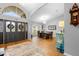Welcoming foyer featuring a dining area to the left with large bright windows at 202 Yorkville Pl, Debary, FL 32713